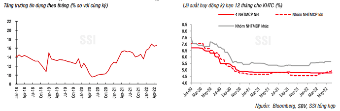 Lãi suất thị trường tổ chức và dân cư bật tăng - Ảnh 1