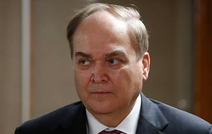 Đại sứ Nga tại Mỹ Anatoly Antonov Anton Novoderezhkin / TASS
