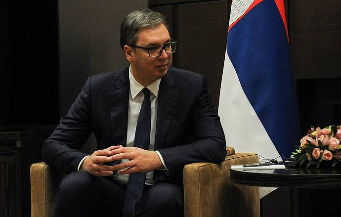 Tổng thống Serbia Aleksandar Vucic Mikhail Klimentyev / TASS