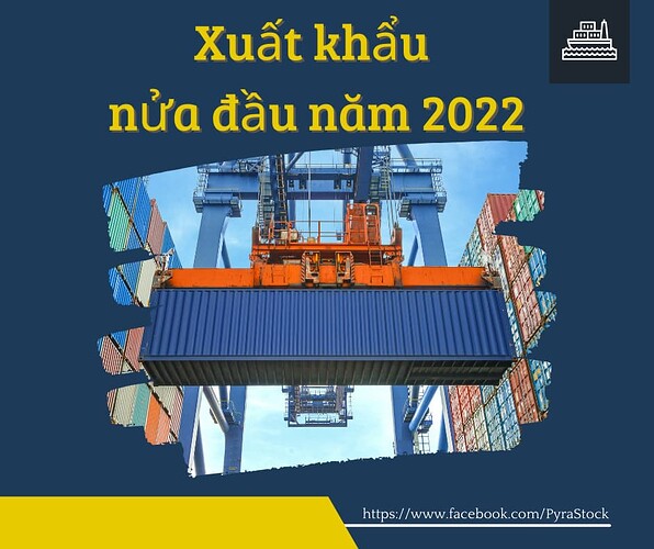 Xuất khẩu nửa đầu năm 2022
