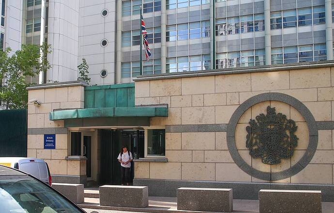 Đại sứ quán Anh tại Moscow AGN "Moscow" / Sergey Vedyashkin