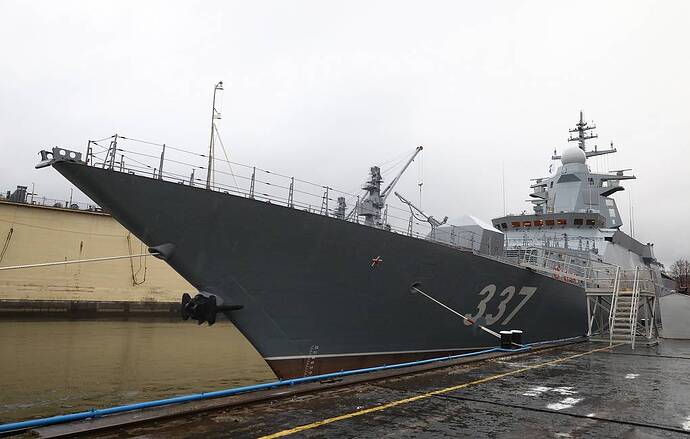 Tàu hộ tống Gremyashchiy Mikhail Tereshchenko / TASS