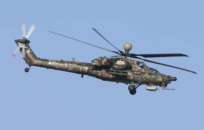 Máy bay trực thăng Mi-28-NE Marina Lystseva / TASS