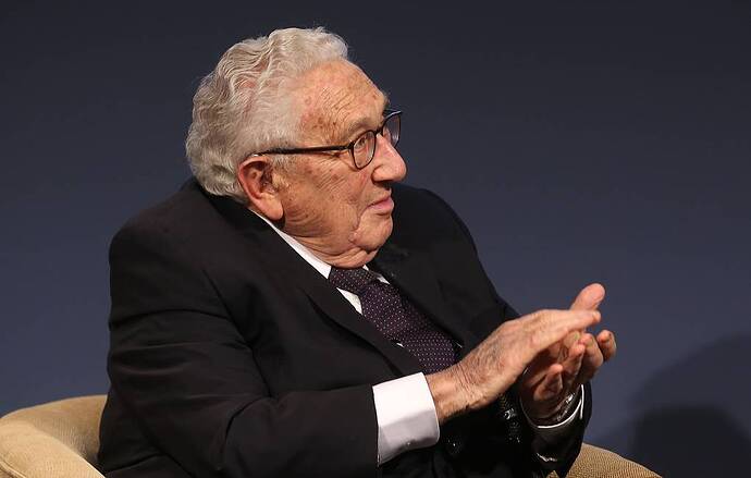 Hình ảnh Henry Kissinger Adam Berry/Getty