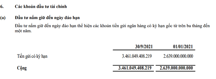 đầu tư tài chính