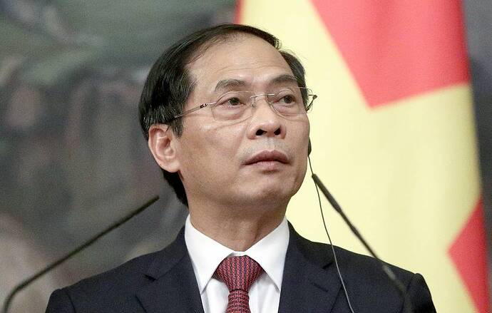 Bộ trưởng Ngoại giao Việt Nam Bùi Thanh Sơn Alexander Shcherbak / TASS