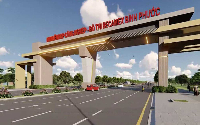 khu đô thị - công nghiệp - dịch vụ Becamex IDC