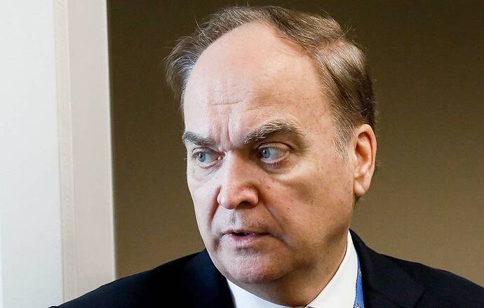 Đại sứ Nga tại Mỹ Anatoly Antonov Alexander Shcherbak / TASS