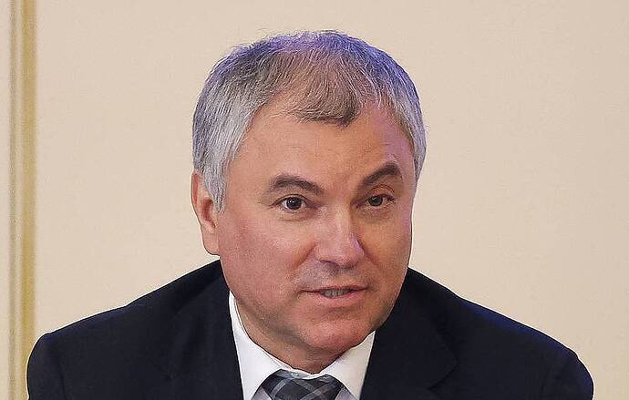 Diễn giả Duma Quốc gia Nga Vyacheslav Volodin Alexander Demyanchuk / TASS