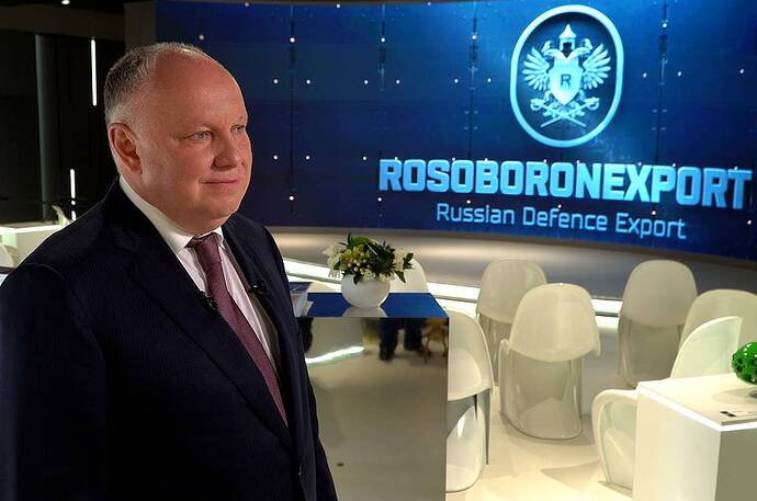 Tổng giám đốc Rosoboronexport Alexander Mikheev Văn phòng báo chí của Rosoboronexport