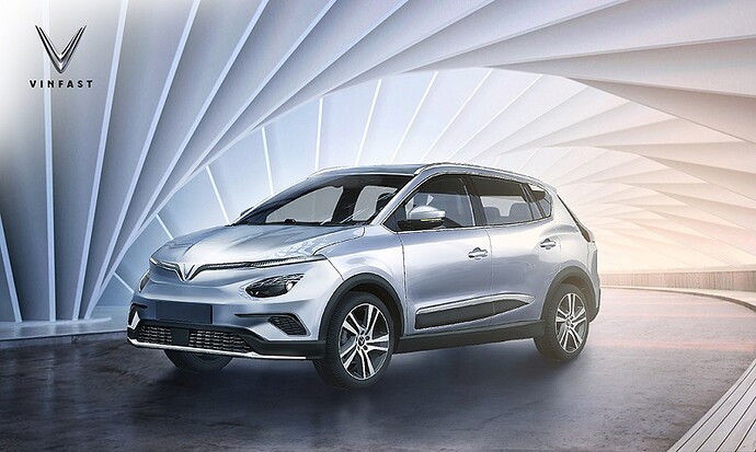 Xe ô tô điện VinFast VF e34 thông minh đầu tiên của Việt Nam được phát triển bởi VinFast