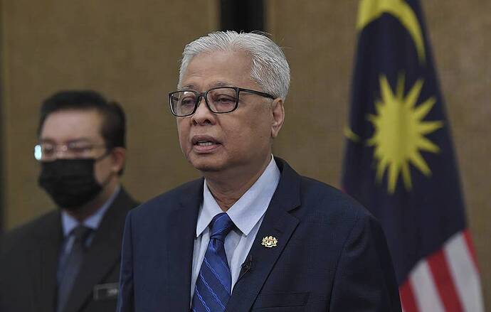 Thủ tướng Malaysia Ismail Sabri Yaakob Oficina del primer Ministryro de Malasia qua AP