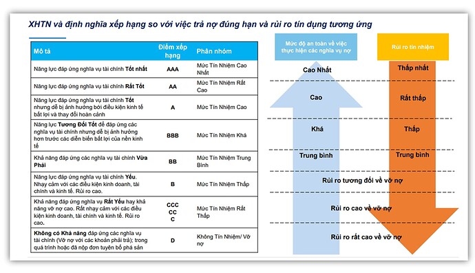 17. Ví dụ về xếp hạng tín nhiệm của FiinRaings