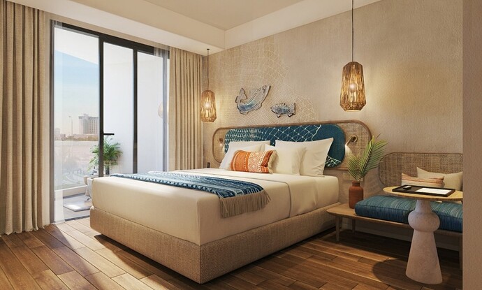 Thiết kế độc đáo mang đậm màu sắc văn hóa địa phương.