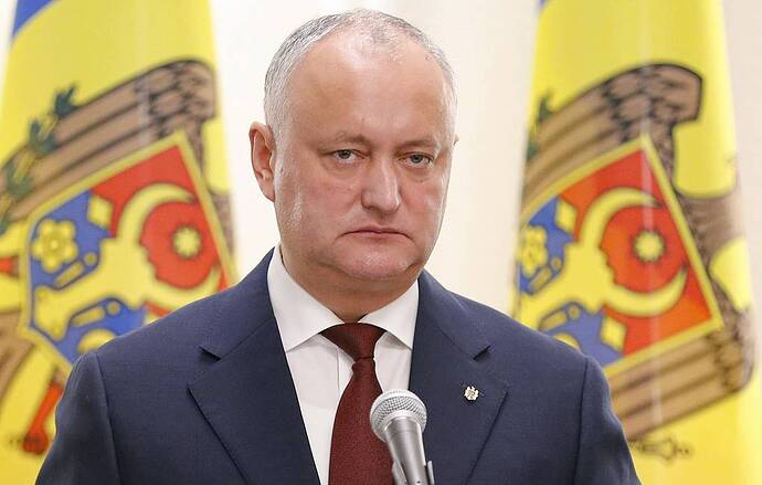 Ảnh AP của Igor Dodon / Roveliu Buga