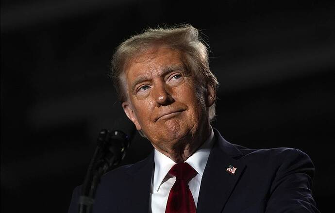 Tổng thống Mỹ Donald Trump (Ảnh AP/Julia Demaree Nikhinson)