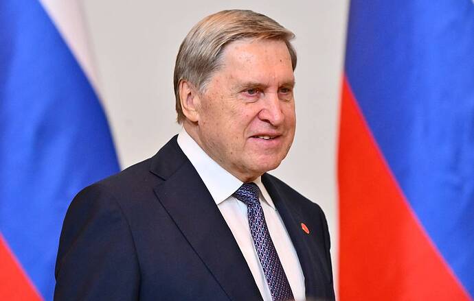 Trợ lý Tổng thống Nga Yury Ushakov Kristina Kormilitsyna/POOL/TASS