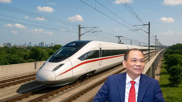 Vinspeed sắp khởi công tuyến đường sắt Bến Thành - Cần Giờ hơn 85.000 tỷ. Ảnh minh họa Vinspeed sắp khởi công tuyến đường sắt Bến Thành - Cần Giờ hơn 85.000 tỷ. Ảnh minh họa