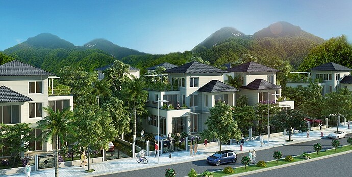 biệt thự dự án cát bà amatina hải phòng