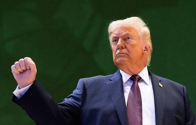 Tổng thống Mỹ Donald Trump (Ảnh AP/Markus Schreiber)