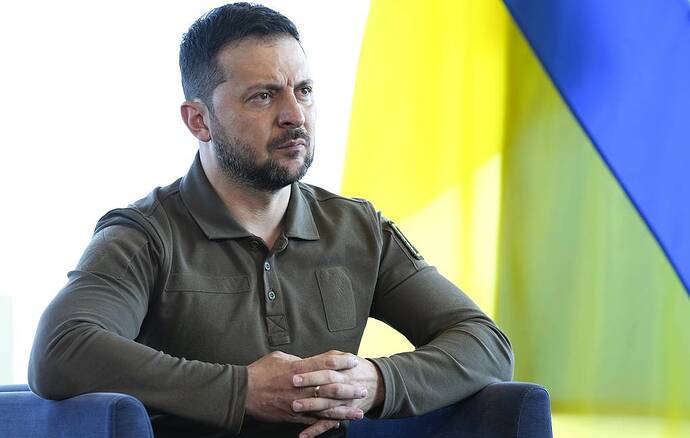 Tổng thống Ukraine Volodymyr Zelenskyy Ảnh AP/Susan Walsh