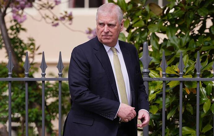 Andrew Mountbatten-Windsor Kirsty Wigglesworth - WPA Pool/ Getty Images