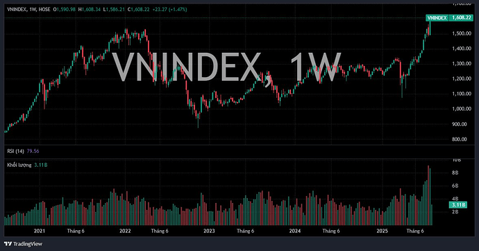 VN-Index vượt mốc 1.600 điểm, nhà đầu tư cần lưu ý gì để tránh 'say sóng'?- Ảnh 1.