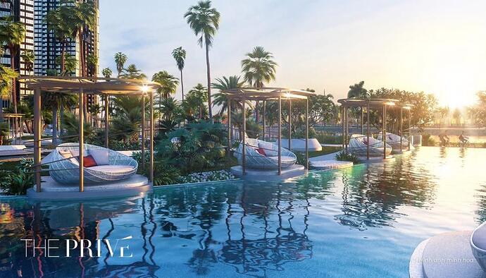 Các tiện ích đẳng cấp tại The Privé giúp cư dân tận hưởng cuộc sống thường nhật như “resort” giữa lòng thành phố.