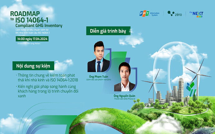 Sắp diễn ra hội thảo về kiểm kê khí nhà kính theo ISO 14064-1:2018- Ảnh 1.