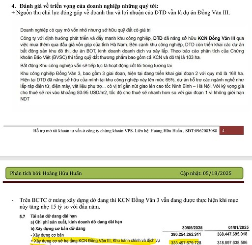 Đánh giá  cổ phiếu DTD  Tinh hoa tài chính