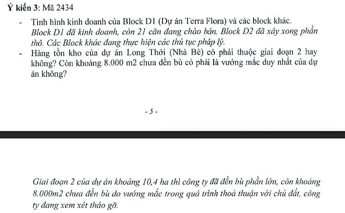 ITC Long thới Nhà bè Giai đoạn 2 10.4ha còn 8000m2 chưa đền bù được