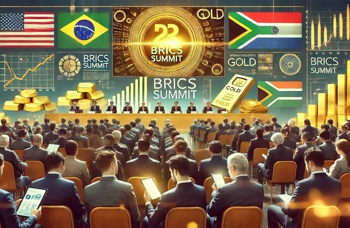 Giới đầu tư vàng ngóng tin về đồng tiền chung BRICS- Ảnh 1.