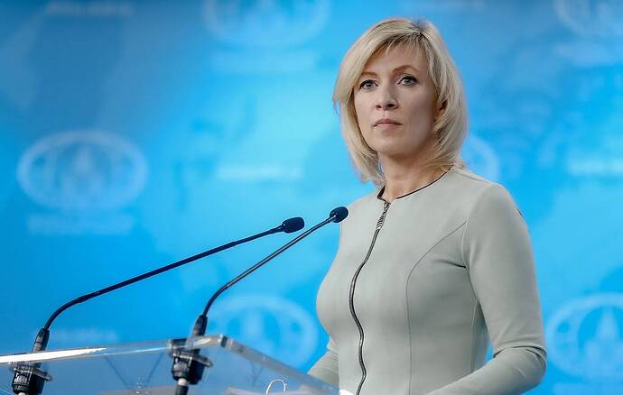 Người phát ngôn Bộ Ngoại giao Nga Maria Zakharova Stanislav Krasilnikov/TASS