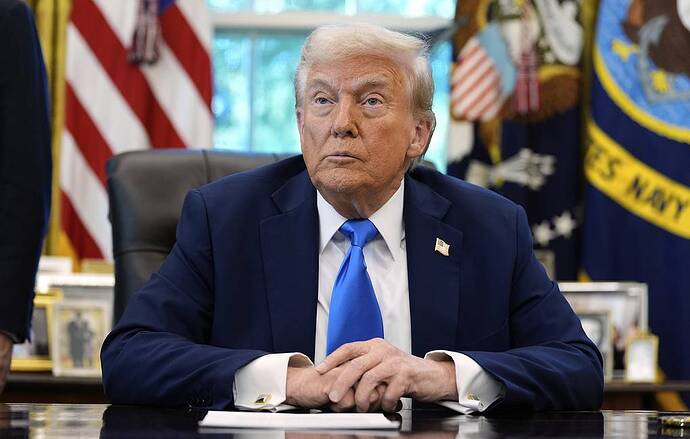 Tổng thống Mỹ Donald Trump (Ảnh AP/Alex Brandon)