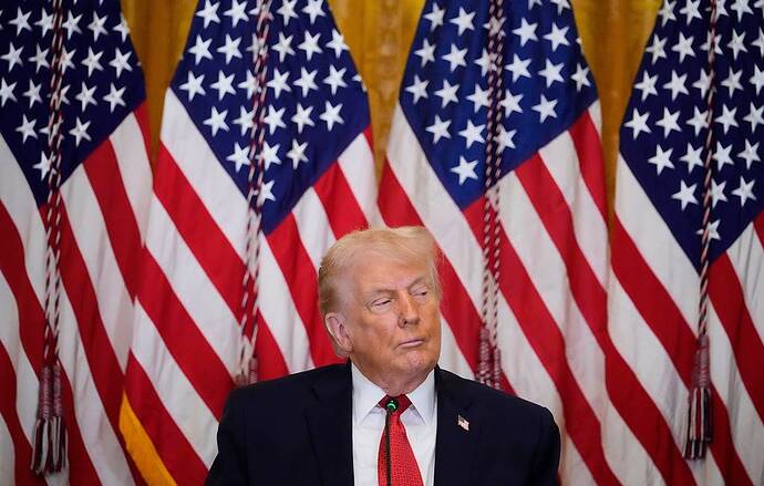 Tổng thống Mỹ Donald Trump (Ảnh AP/Alex Brandon)