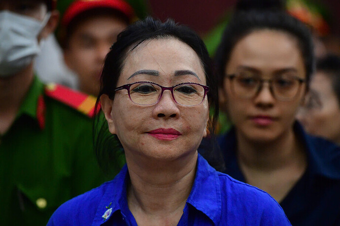 Bà Trương Mỹ Lan tại phiên tòa phúc thẩm giai đoạn 2. Ảnh: Thanh Tùng