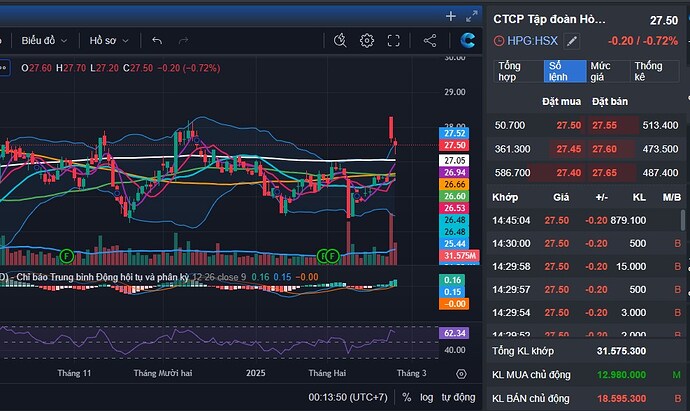 Thép Hòa Phát HPG - Cá chép hóa rồng năm 2025 - Sự ủng hộ của Thiên Thời