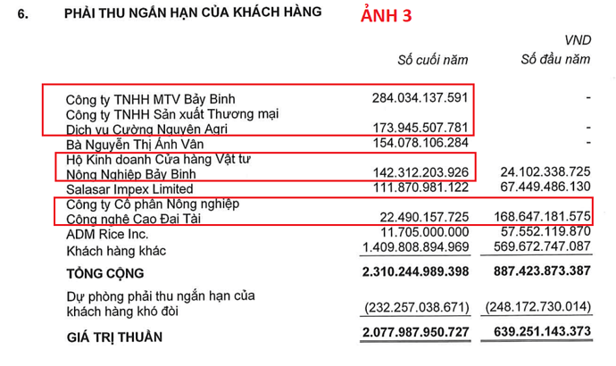 ẢNH 3 - PHẢI THU KHÁCH HÀNG