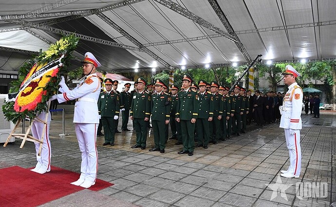 Cử hành trọng thể Lễ viếng nguyên Chủ tịch nước Trần Đức Lương