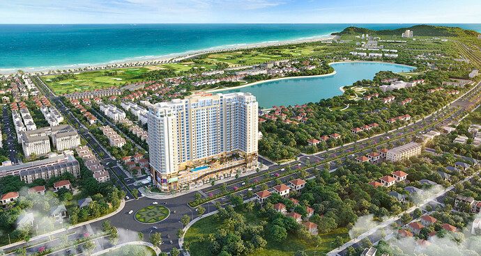 Dự án Vũng Tàu Centre Point do DIC Holdings làm chủ đầu tư đang hoàn thiện