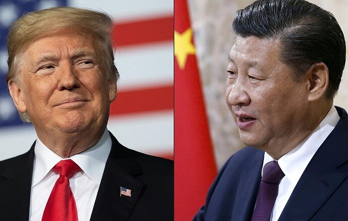 Ông Donald Trump và ông Tập Cận Bình. Ảnh: Getty