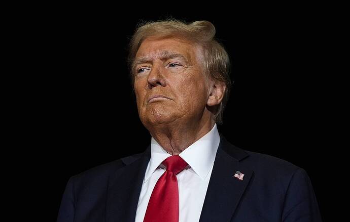 Tổng thống Hoa Kỳ Donald Trump Ảnh AP/Julia Demaree Nikhinson