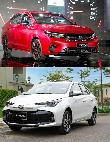 So sánh Toyota Vios và Honda City: Đâu là sự lựa chọn tốt? So sánh Toyota Vios và Honda City: Đâu là sự lựa chọn tốt?