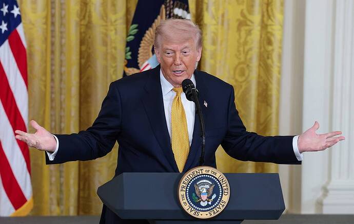 Tổng thống Mỹ Donald Trump (Ảnh: Anna Moneymaker/Getty Images)