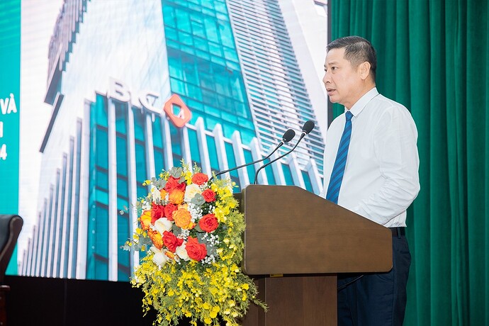 Tổng giám đốc BIC Trần Hoài An báo cáo kết quả kinh doanh năm 2023 của BIC tại Đại hội Tổng giám đốc BIC Trần Hoài An báo cáo kết quả kinh doanh năm 2023 của BIC tại Đại hội