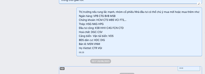 Cổ phiếu khuyến nghị
