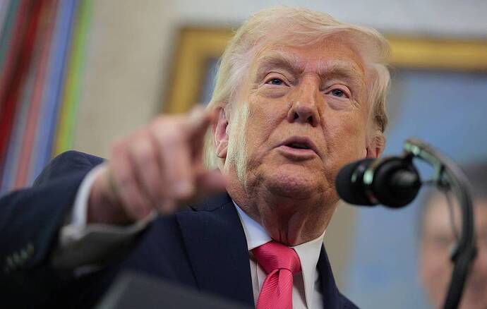 Tổng thống Mỹ Donald Trump - Chip Somodevilla/Getty Images