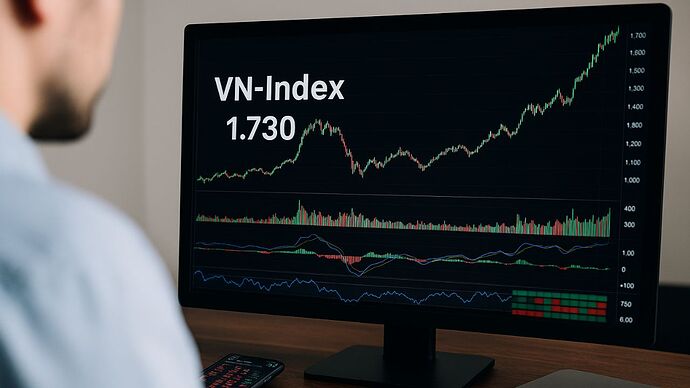 Khối ngoại kích nổ bom tấn tỷ USD, VN-Index vượt mốc 1730 điểm nhưng nhà đầu tư vẫn đói lãi