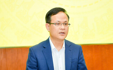 Ông Phạm Chí Quang, Vụ trưởng Chính sách tiền tệ phát biểu tại họp báo 29/12. Ảnh: SBV