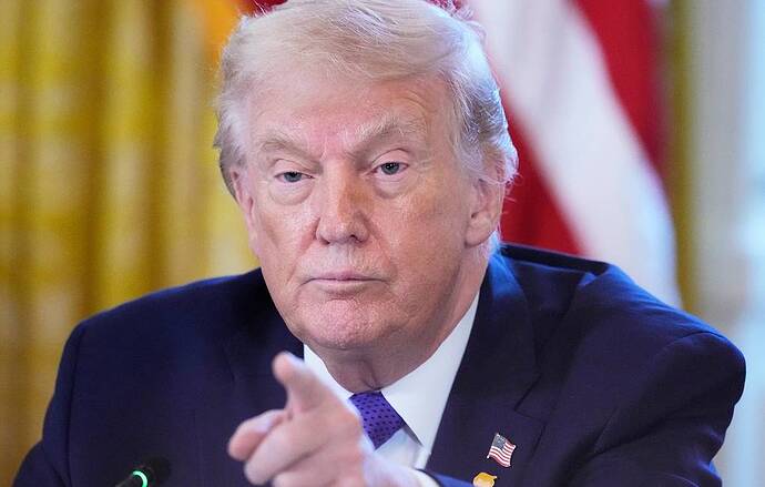 Tổng thống Mỹ Donald Trump (Ảnh AP/Alex Brandon)